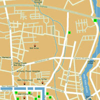Chiang Mai North Map
