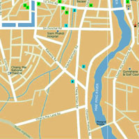 Chiang Mai South Map